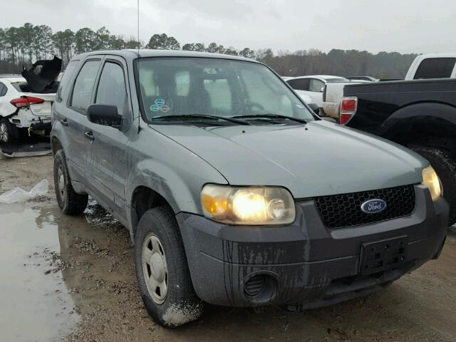 1FMYU02Z06KD55813 - 2006 FORD ESCAPE XLS GREEN photo 1