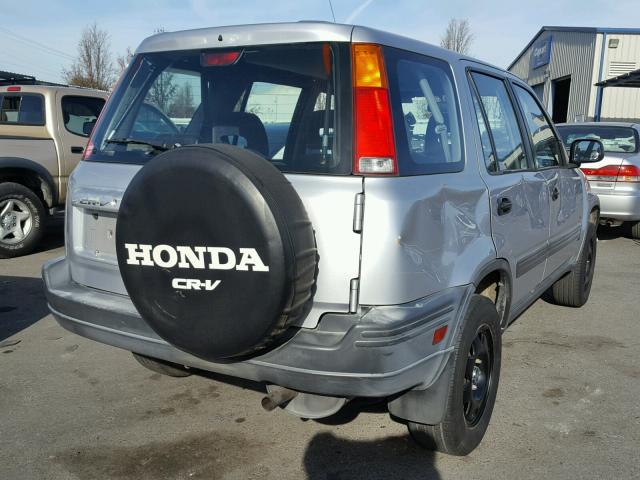 JHLRD18421C034033 - 2001 HONDA CR-V LX SILVER photo 4