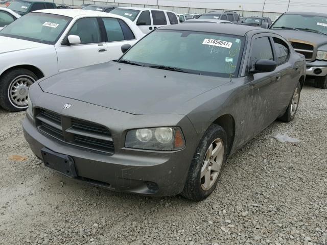 2B3KA43G38H317625 - 2008 DODGE CHARGER CHARCOAL photo 2