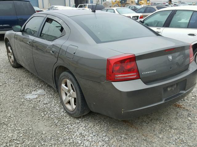 2B3KA43G38H317625 - 2008 DODGE CHARGER CHARCOAL photo 3