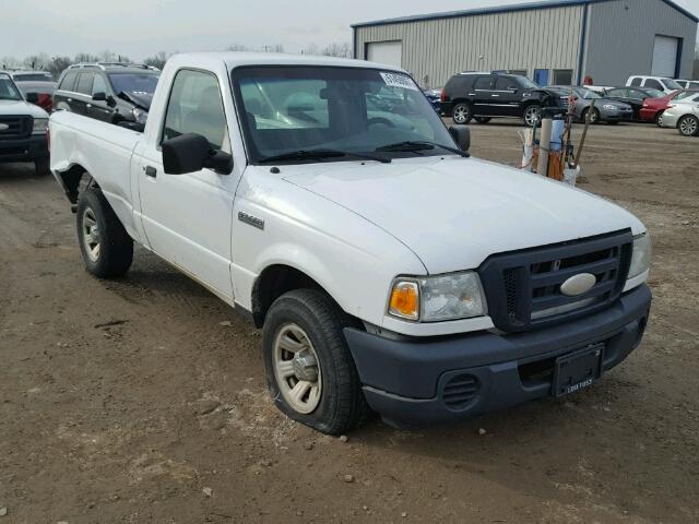 1FTYR10D28PA96332 - 2008 FORD RANGER WHITE photo 1