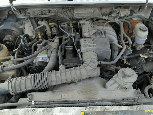 1FTYR10D28PA96332 - 2008 FORD RANGER WHITE photo 7