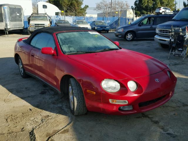 JT5FG02T1X0052997 - 1999 TOYOTA CELICA GT RED photo 1