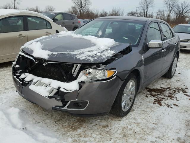 3LNHL2GC7CR815351 - 2012 LINCOLN MKZ GRAY photo 2