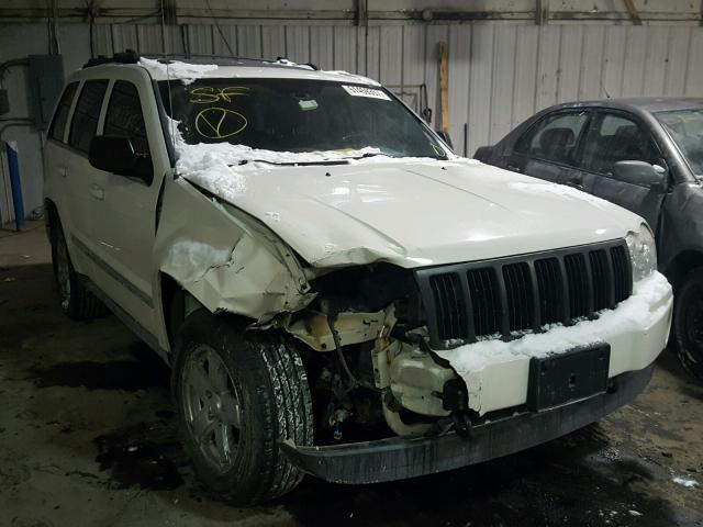 1J8HR58285C589454 - 2005 JEEP GRAND CHER WHITE photo 1