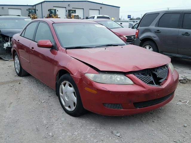 1YVFP80C035M14542 - 2003 MAZDA 6 I RED photo 1