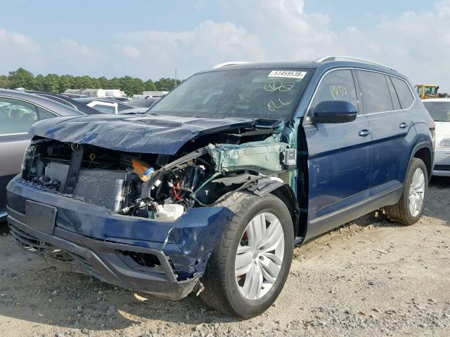 1V2NR2CA0JC540197 - 2018 VOLKSWAGEN ATLAS SEL Mavi foto 2