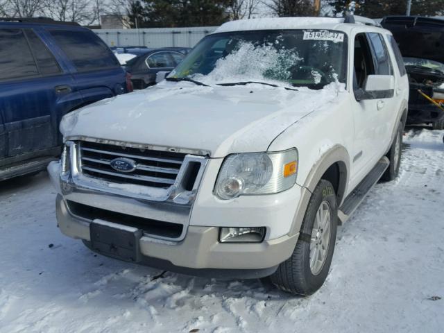 1FMEU64E56UA92643 - 2006 FORD EXPLORER E WHITE photo 2