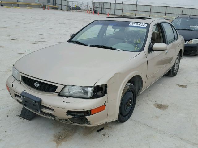 JN1CA21D6ST088614 - 1995 NISSAN MAXIMA GLE TAN photo 2