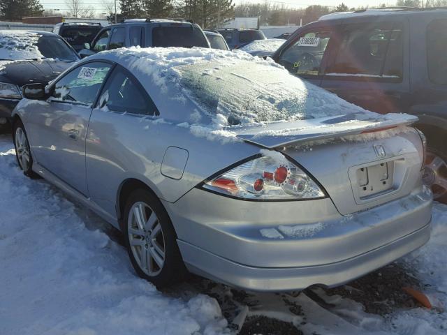 1HGCM82665A010181 - 2005 HONDA ACCORD EX SILVER photo 3