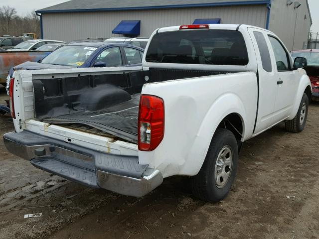 1N6BD0CT3CC426929 - 2012 NISSAN FRONTIER S WHITE photo 4