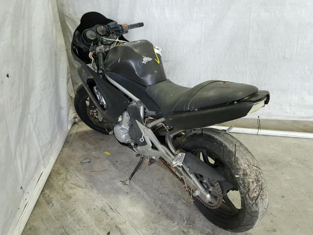 JKAEXEA177A023358 - 2007 KAWASAKI EX650 A BLACK photo 3