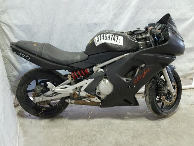 JKAEXEA177A023358 - 2007 KAWASAKI EX650 A BLACK photo 9