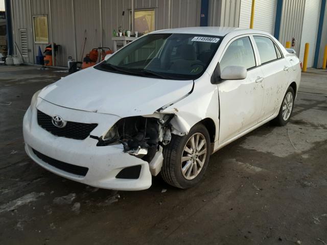 JTDBL40E89J025948 - 2009 TOYOTA COROLLA BA WHITE photo 2