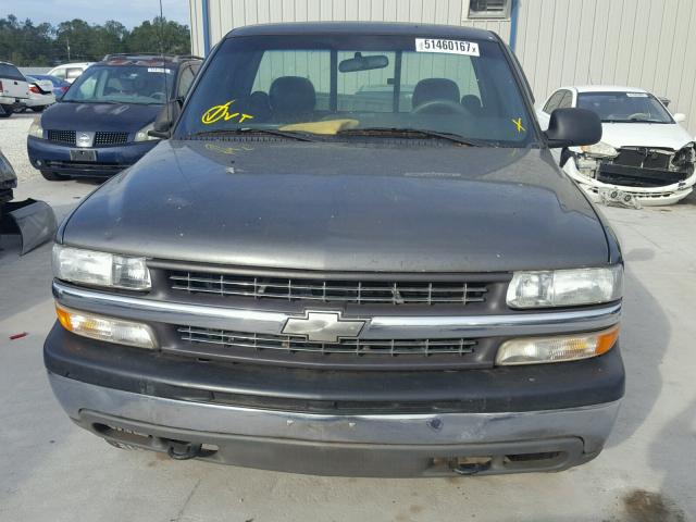 1GCEK14V3YZ230571 - 2000 CHEVROLET SILVERADO GRAY photo 9