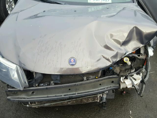 YS3FB59Y681109250 - 2008 SAAB 9-3 2.0T GRAY photo 7