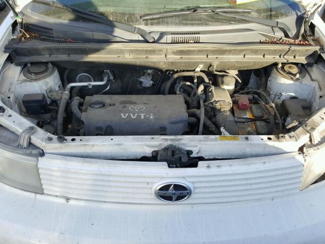 JTLKT324564096862 - 2006 TOYOTA SCION XB WHITE photo 7