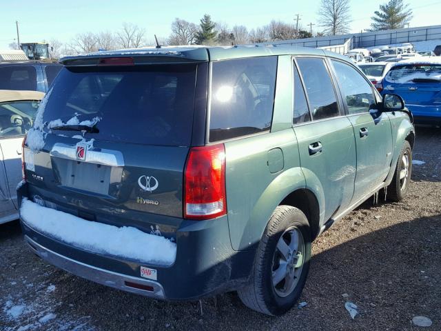 5GZCZ33Z17S880167 - 2007 SATURN VUE HYBRID GREEN photo 4