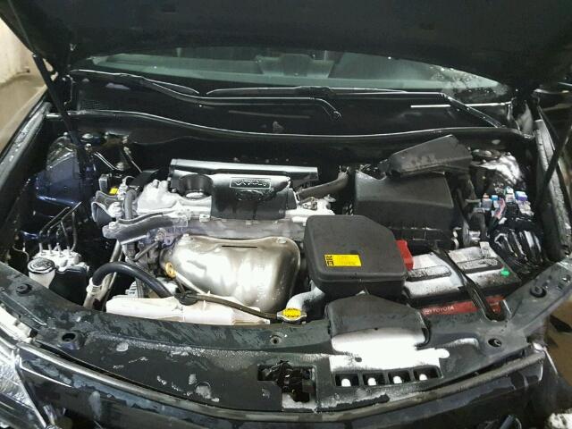 4T1BF1FK3CU180203 - 2012 TOYOTA CAMRY BASE BLACK photo 7