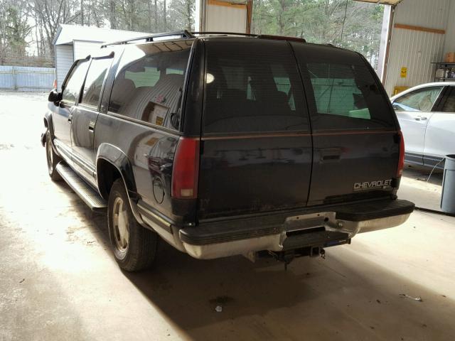 1GNFK16R4WJ310324 - 1998 CHEVROLET SUBURBAN K BLACK photo 3