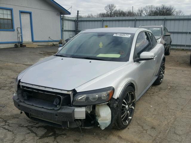 YV1MK672382070625 - 2008 VOLVO C30 T5 SILVER photo 2