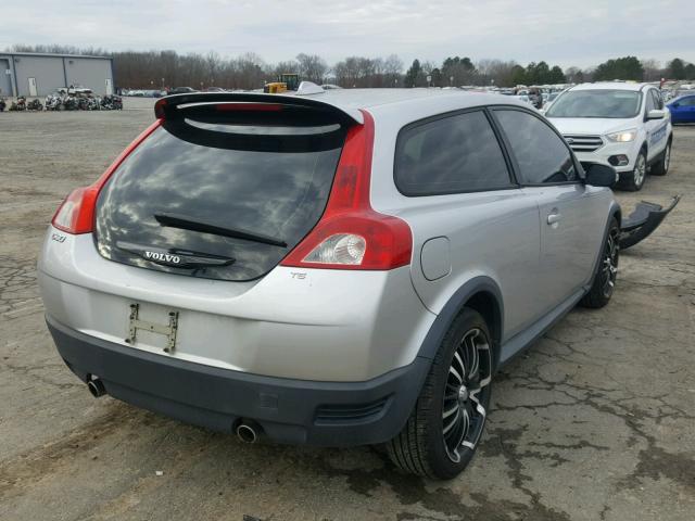 YV1MK672382070625 - 2008 VOLVO C30 T5 SILVER photo 4