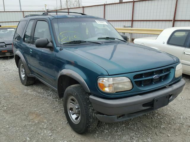 1FMYU22X4WUC61027 - 1998 FORD EXPLORER GREEN photo 1