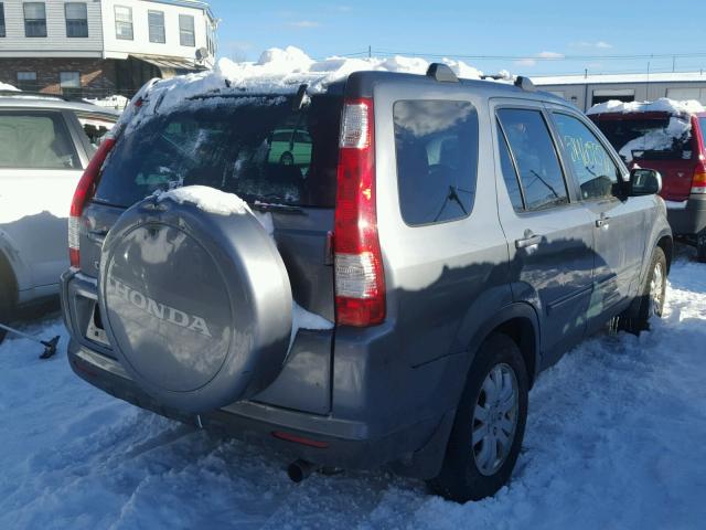 SHSRD78936U418031 - 2006 HONDA CR-V SE GRAY photo 4