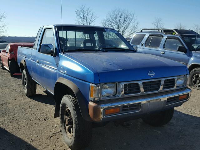 1N6HD16Y5PC375284 - 1993 NISSAN TRUCK KING BLUE photo 1