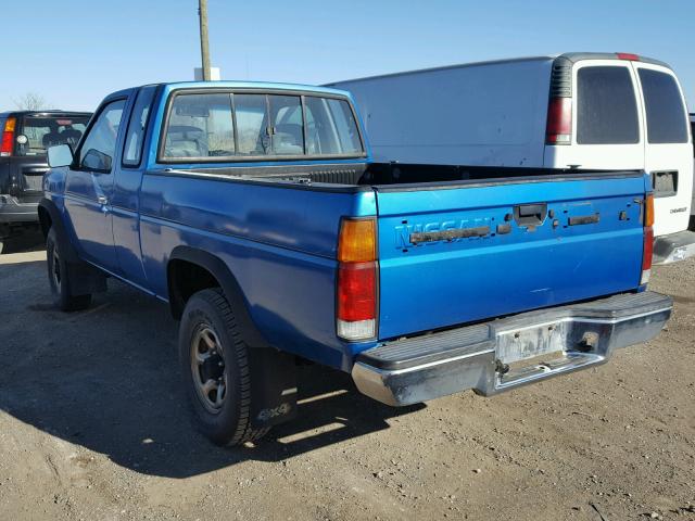 1N6HD16Y5PC375284 - 1993 NISSAN TRUCK KING BLUE photo 3