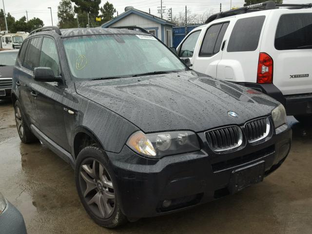 WBXPA93436WD24831 - 2006 BMW X3 3.0I BLACK photo 1