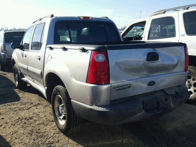 1FMZU67KX4UC08709 - 2004 FORD EXPLORER S SILVER photo 3