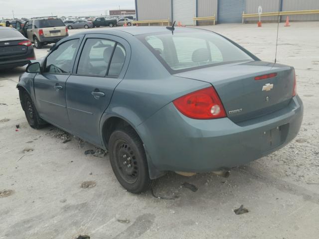 1G1AB5F55A7156650 - 2010 CHEVROLET COBALT LS BLUE photo 3