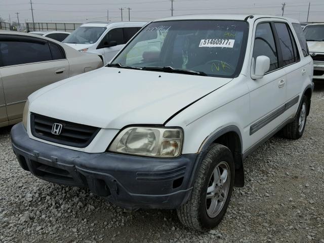 JHLRD1862YC002291 - 2000 HONDA CR-V EX WHITE photo 2