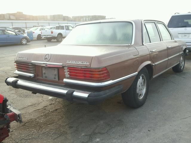 11612012005266 - 1979 MERCEDES-BENZ 300D BROWN photo 4