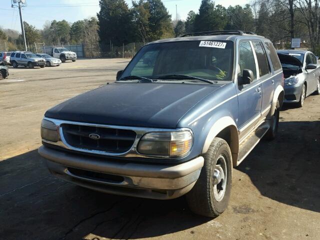 1FMZU32PXWZA59032 - 1998 FORD EXPLORER BLUE photo 2