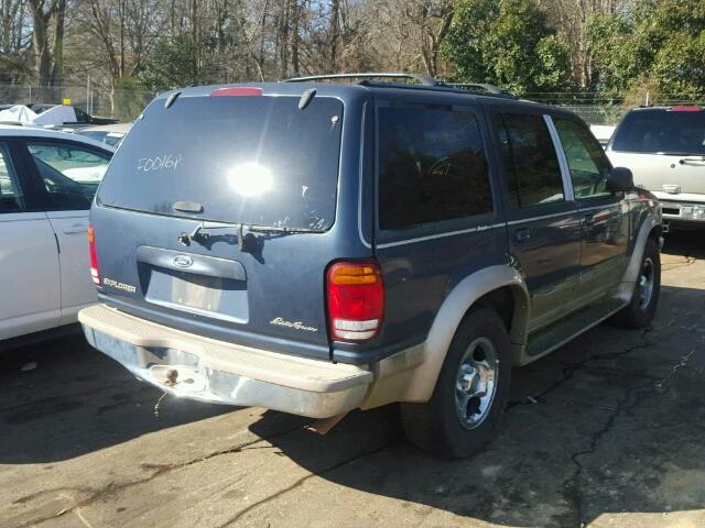 1FMZU32PXWZA59032 - 1998 FORD EXPLORER BLUE photo 4