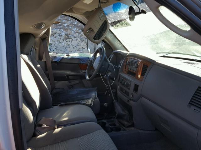 3D7KS28C96G101626 - 2006 DODGE RAM 2500 S WHITE photo 5