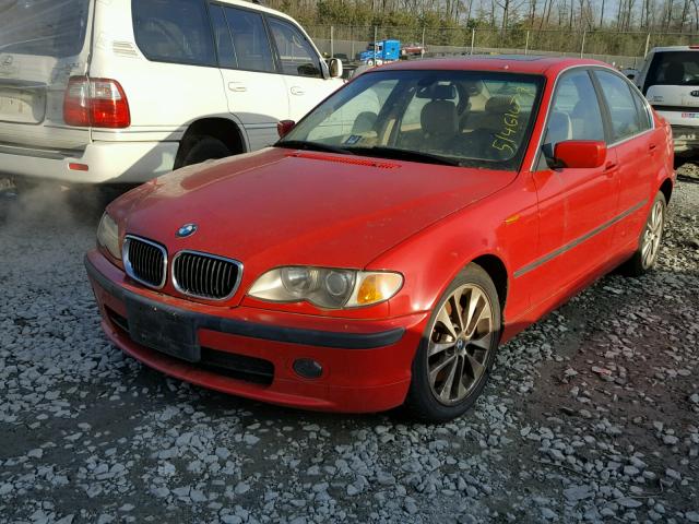 WBAEW53463PG20783 - 2003 BMW 330 XI Rouge photo 2