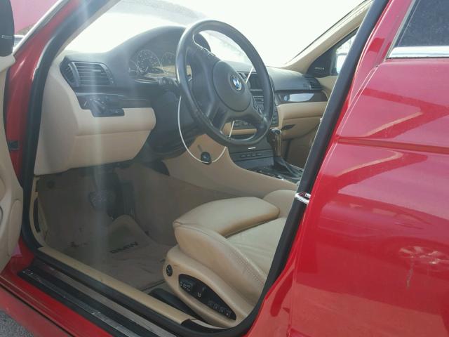 WBAEW53463PG20783 - 2003 BMW 330 XI RED photo 5