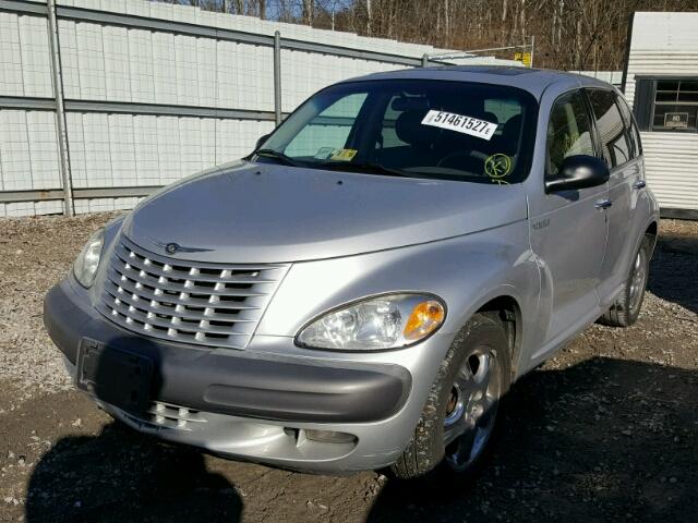 3C8FY4BB81T665563 - 2001 CHRYSLER PT CRUISER SILVER photo 2