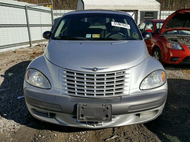 3C8FY4BB81T665563 - 2001 CHRYSLER PT CRUISER SILVER photo 9