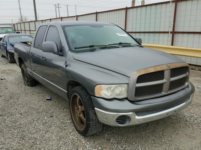 1D7HA18N25J620085 - 2005 DODGE RAM 1500 S GRAY photo 1