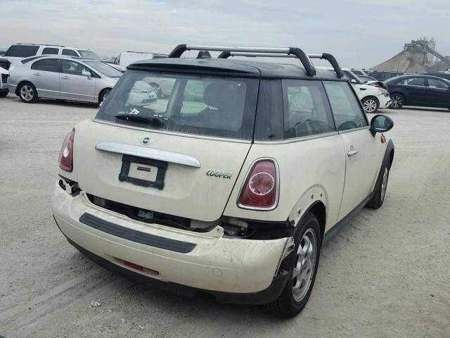 WMWSU3C51DT678862 - 2013 MINI COOPER WHITE photo 4