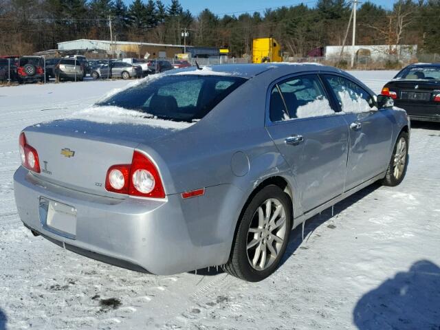 1G1ZK57B29F258321 - 2009 CHEVROLET MALIBU LTZ SILVER photo 4