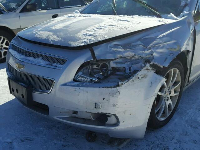 1G1ZK57B29F258321 - 2009 CHEVROLET MALIBU LTZ SILVER photo 9