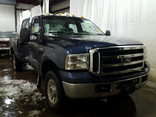 1FTSW21586EC43841 - 2006 FORD F250 SUPER BLUE photo 1