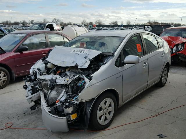 JTDKB20U287753114 - 2008 TOYOTA PRIUS SILVER photo 2