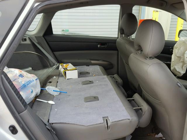 JTDKB20U287753114 - 2008 TOYOTA PRIUS SILVER photo 6