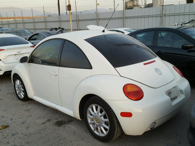 3VWCK31C64M409752 - 2004 VOLKSWAGEN NEW BEETLE თეთრი ფოტო 3